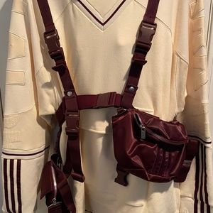 Ivy Park sweatsuit including crossbody harness